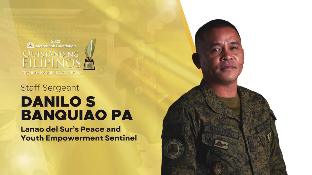 2023 Outstanding Filipino Staff Sergeant Danilo S Banquiao PA #BeyondExcellence (Full video)