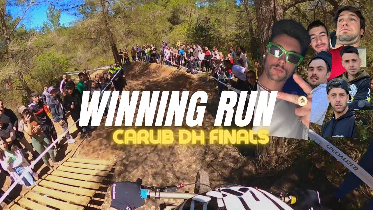 WINNING RUN!! CARUB DH RACE FINALS