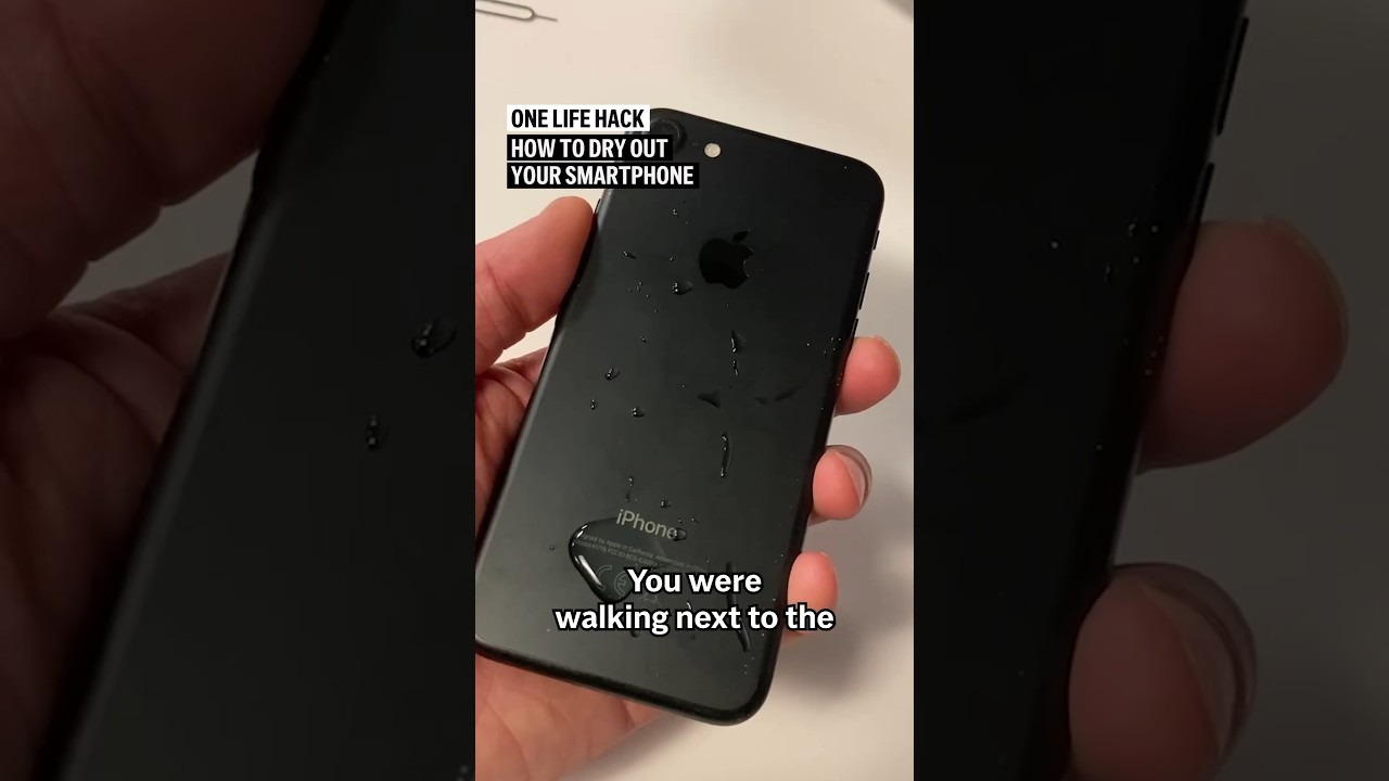 One Life Hack: How to dry out your smartphone