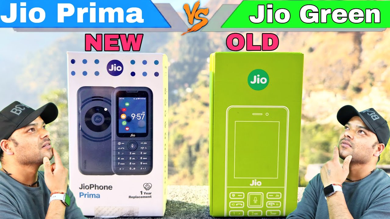 Jio Prima 🆚 Jio Phone (old vs new ) Unboxing & Comparison || Full Details in Hindi