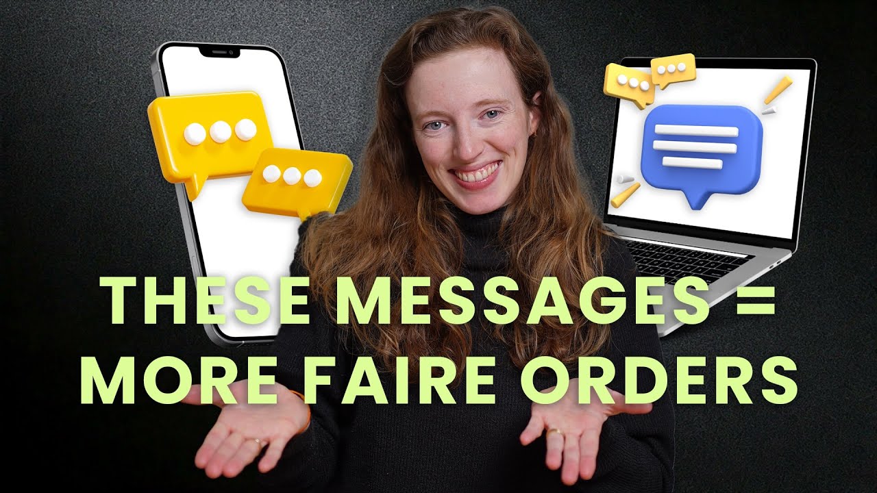 You need to message your customers THIS during Faire summer market