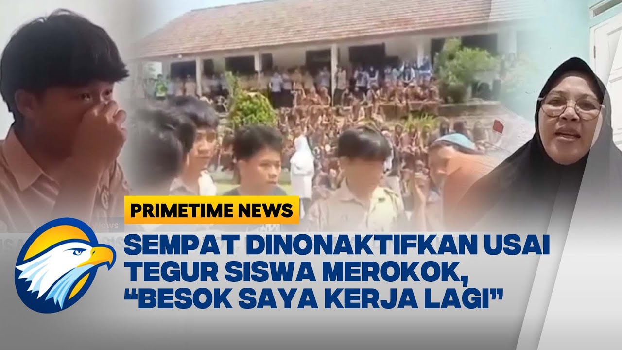 KEPALA SEKOLAH SMA N 1 CIMARGA BUKA SUARA | Primetime News