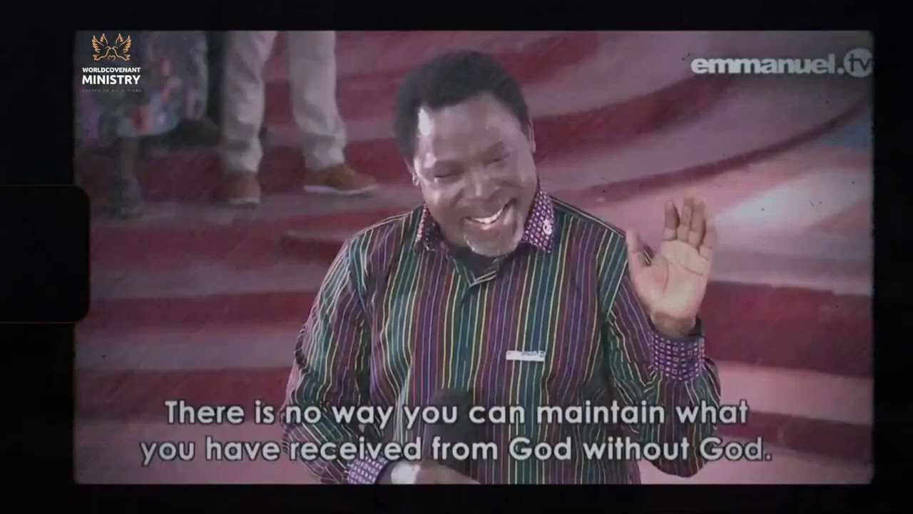 TB JOSHUA - HOW TO MAINTAIN YOUR DELIVERANCE -(IMPORTANT)