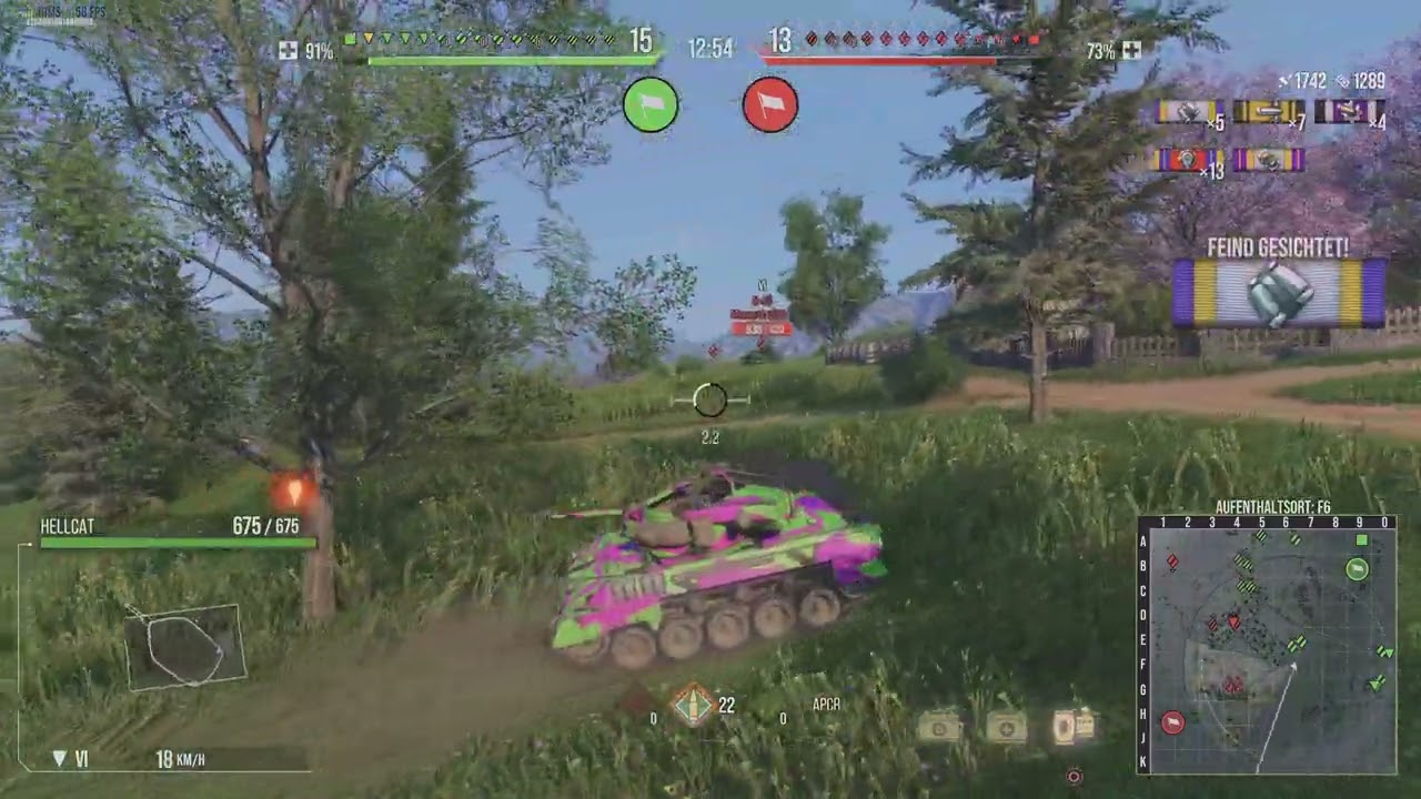 WoT Hellcat 4,4k & 2,3k