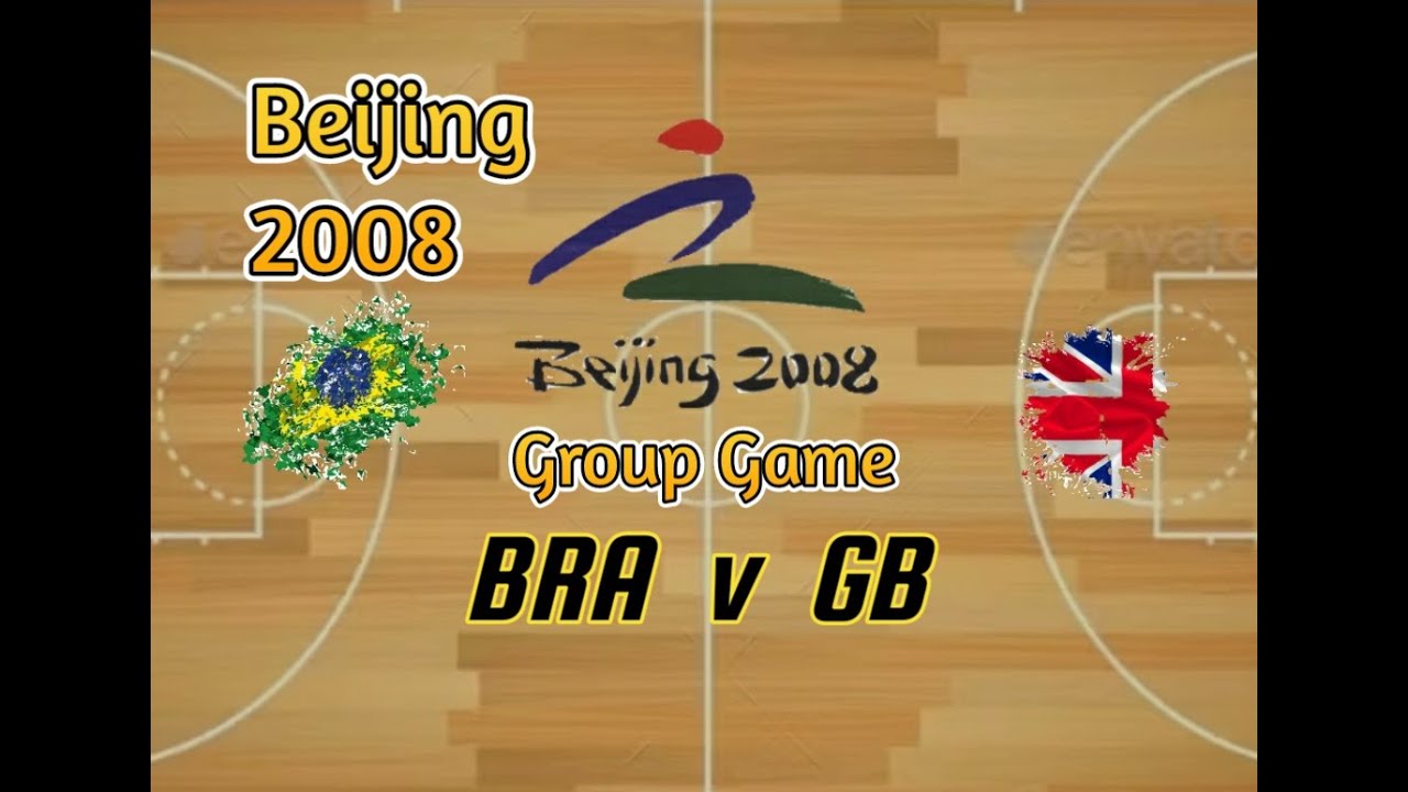 🇬🇧 GBR vs 🇧🇷 BRA - 2008 Beijing Paralympics – Group Game – Wheelchair Basketball 🏀♿️