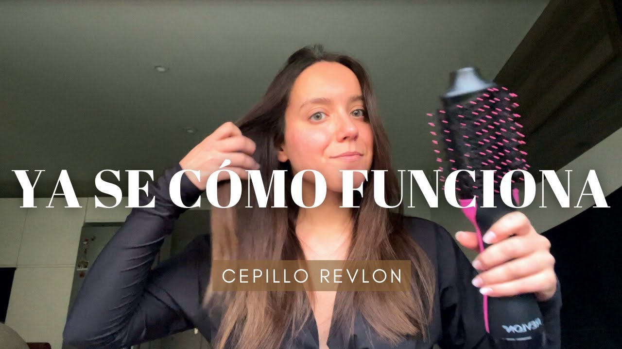 CÓMO USAR BIEN EL CEPILLO/SECADOR DE REVLON - Por fin lo consigo😂😂  - Asesora de imagen