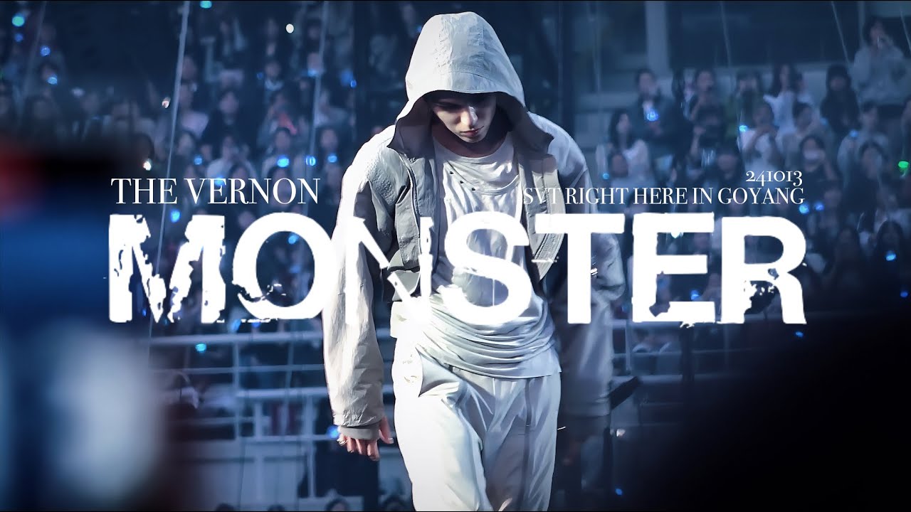 [4K]241013 SVT RIGHT HERE IN GOYANG 세븐틴(SEVENTEEN) MONSTER 버논 VERNON FOCUS FANCAM