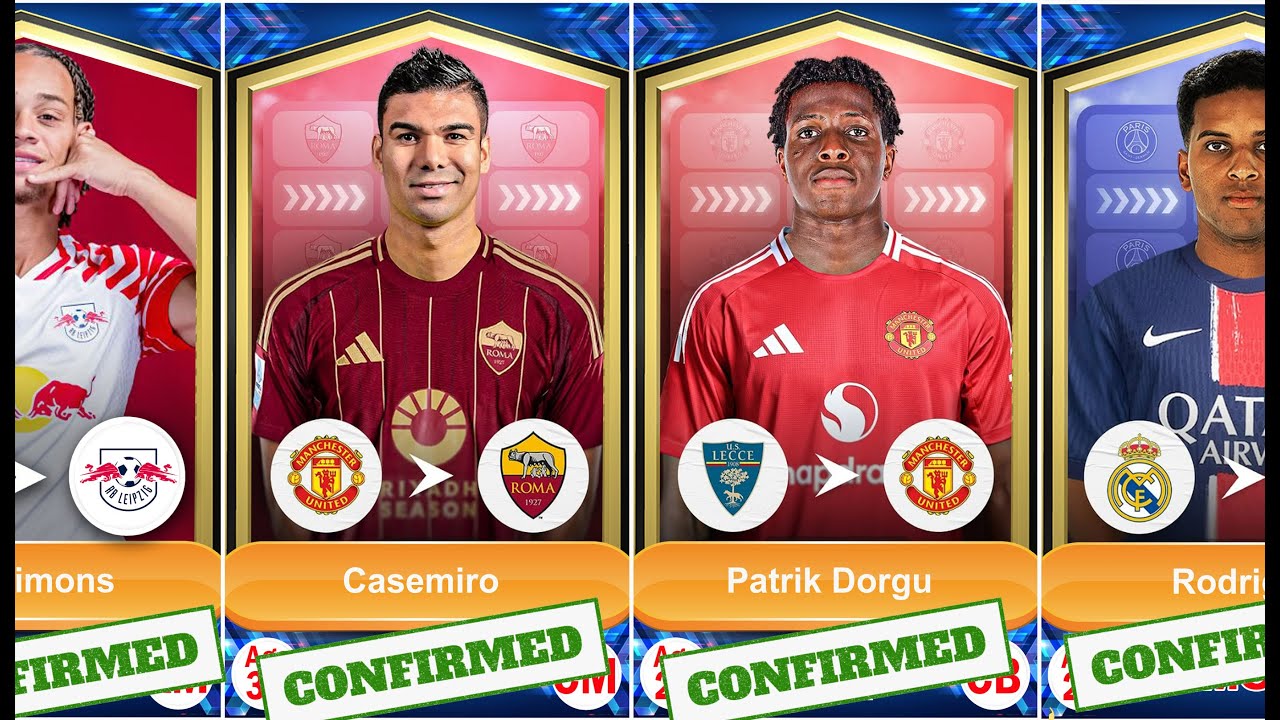🚨TOP CONFIRMED AND RUMOURS TRANSFERS WINTER 2025 | Dorgu to MU✔️Duran to Al Nassr✔️