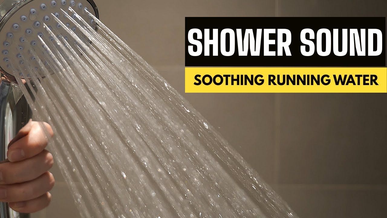 SHOWER SOUND Running Water Bathroom Shower Sounds For Best Sleep