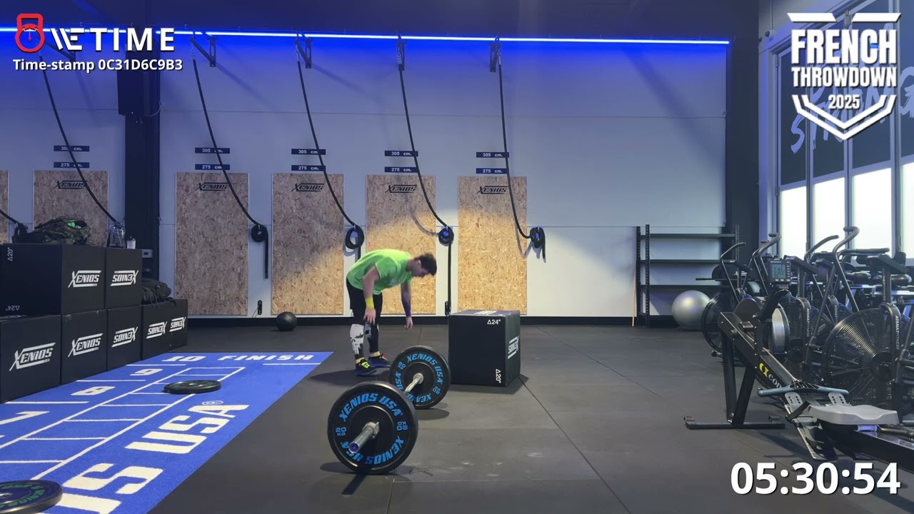 French Throwdown 2025 - 25.2a+b - cat.Rx - Gatta Mattia