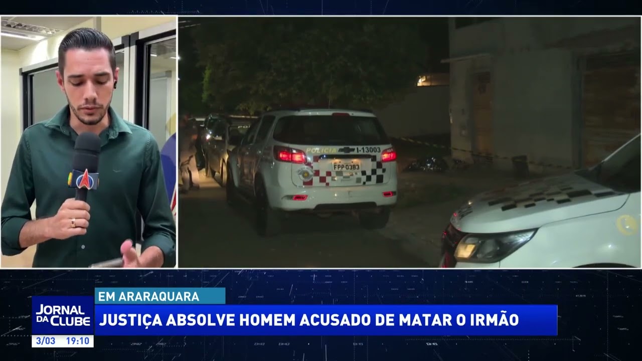 Justiça absolve homem acusado de matar o irmão - Jornal da Clube 2ª Edição (03/03/2026)