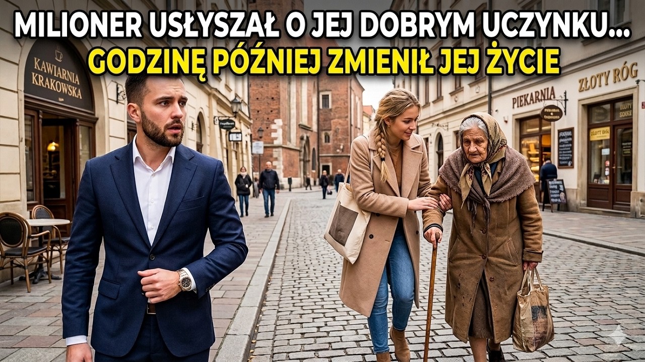 MILIONER USŁYSZAŁ O JEJ DOBRYM UCZYNKU… GODZINĘ PÓŹNIEJ ZMIENIŁ JEJ ŻYCIE