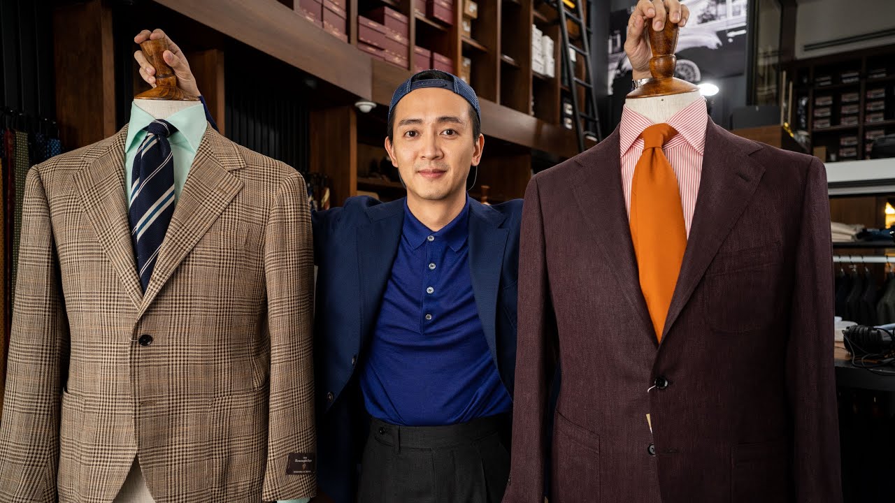 Alan's picks for SS 2022 - deep burgundy and orange