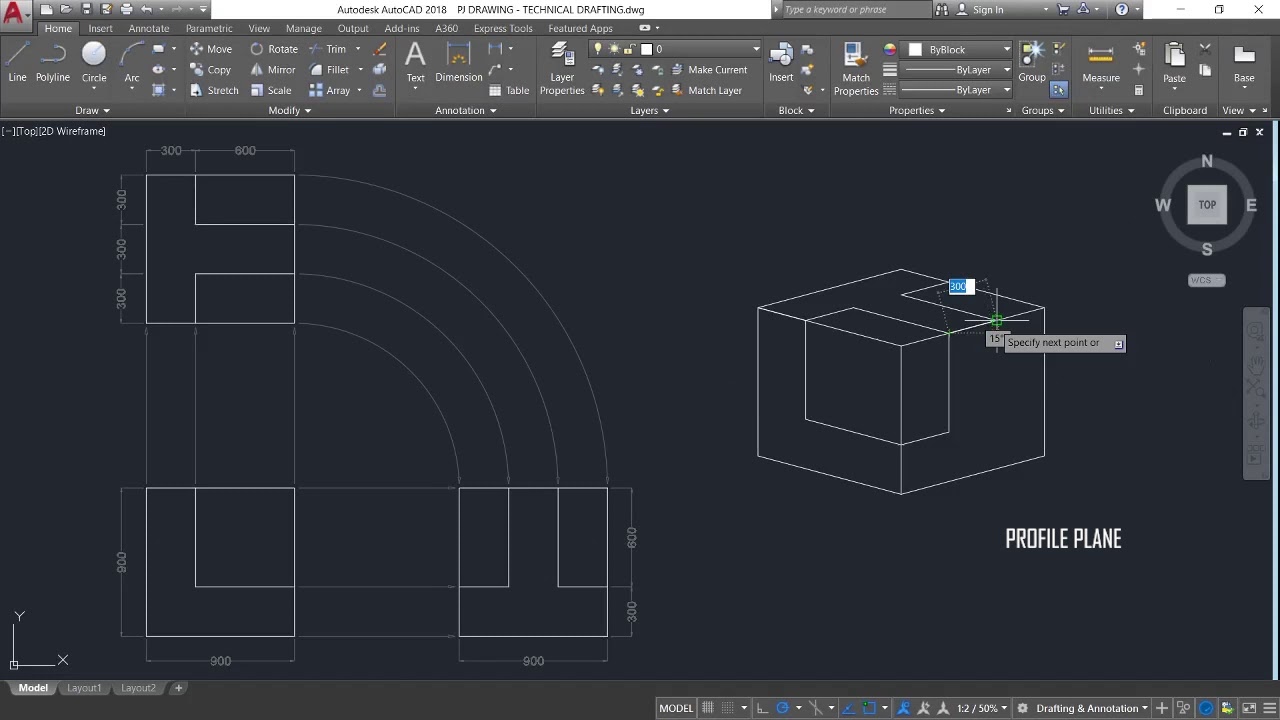 HOW TO CREATE DIMETRIC DRAWWING