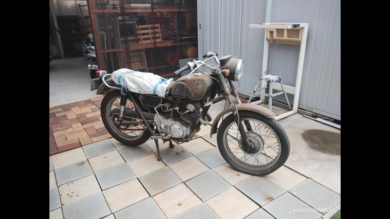 CL72　レストア　01ー搬入編
