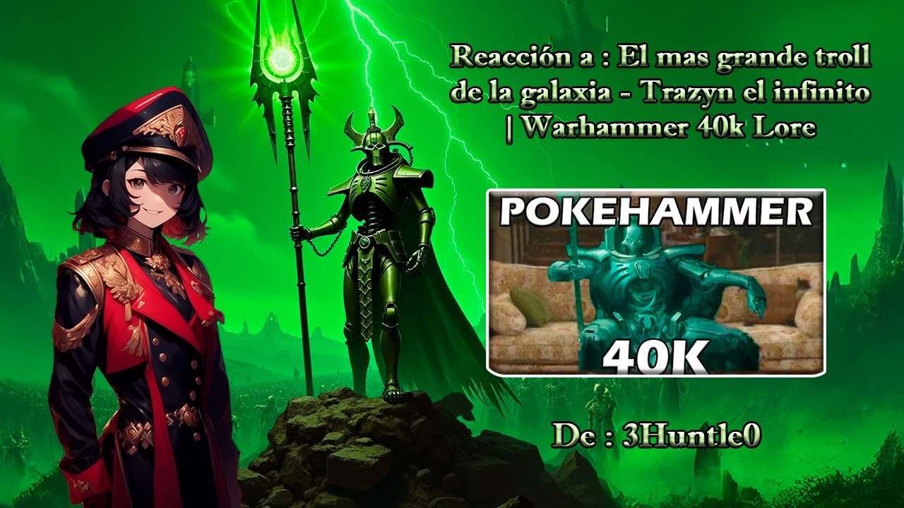 Elspartan3k reaciona: El mas grande troll de la galaxia - Trazyn el infinito | Warhammer 40k Lore