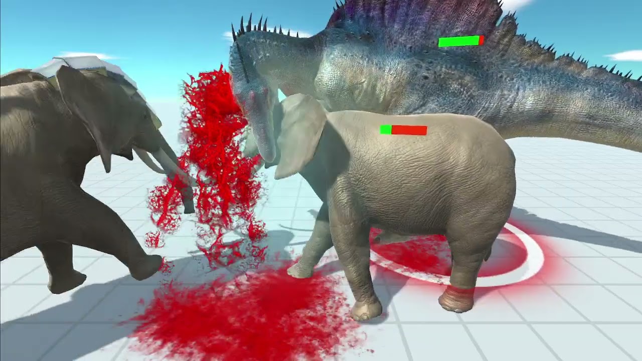 spinosaurus vs yaratıklar insanlar ve hayvanlar