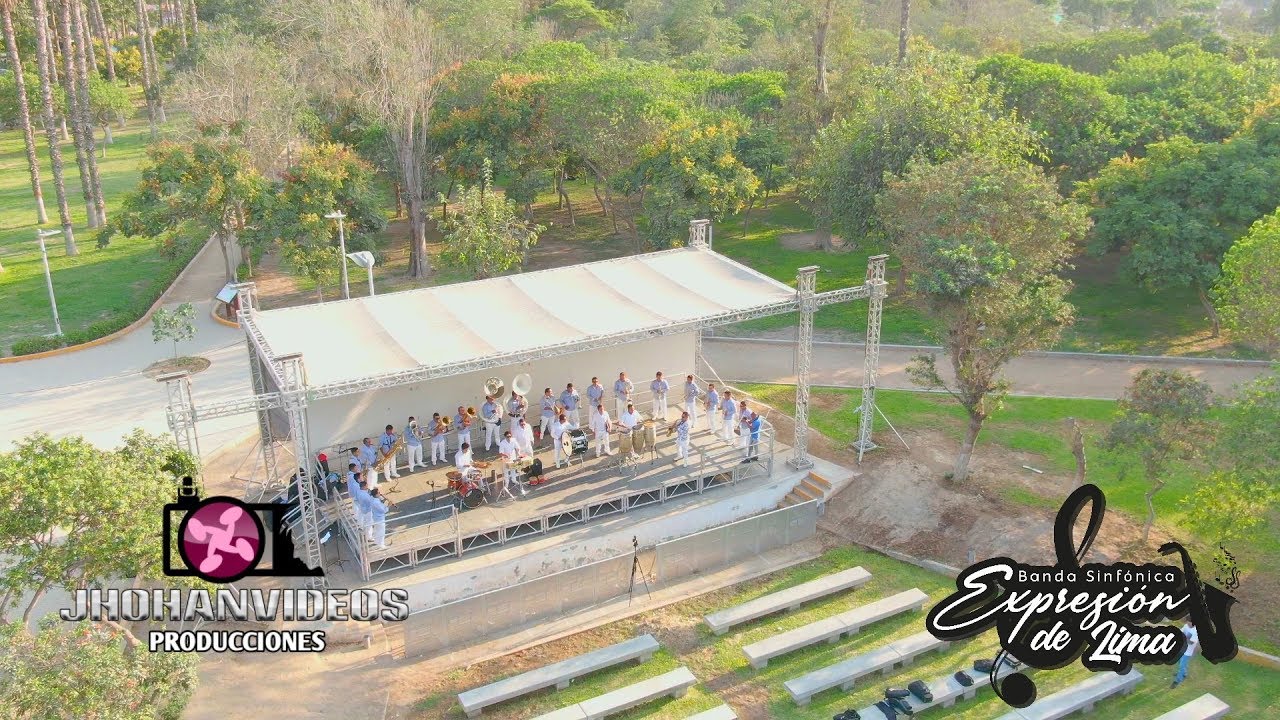 BANDA SINFONICA EXPRESION DE LIMA 2019 MIX HUAYNOS - EL SILENCIO - MAL PASO