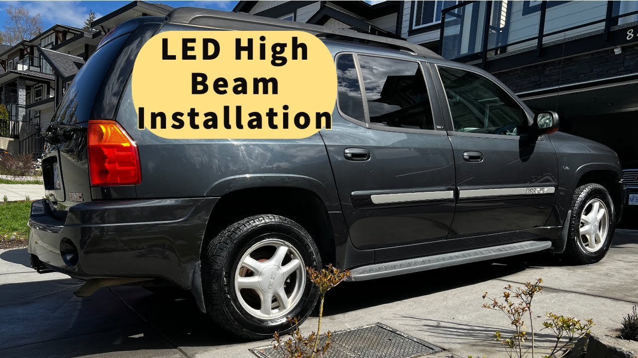 How to Change High Beam Lights on a GMC Envoy | 2002-2009