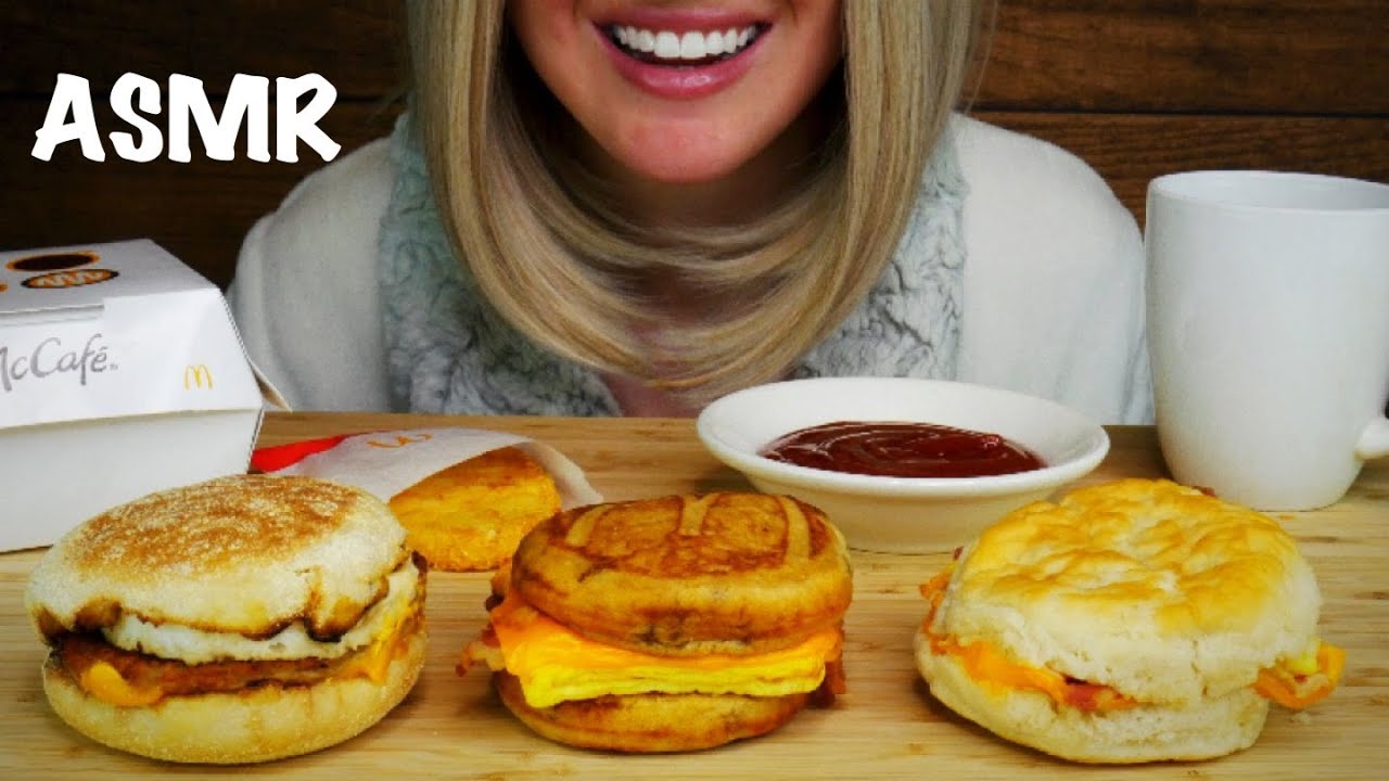 ASMR MCDONALD'S BREAKFAST (No Talking) | EATING SOUNDS