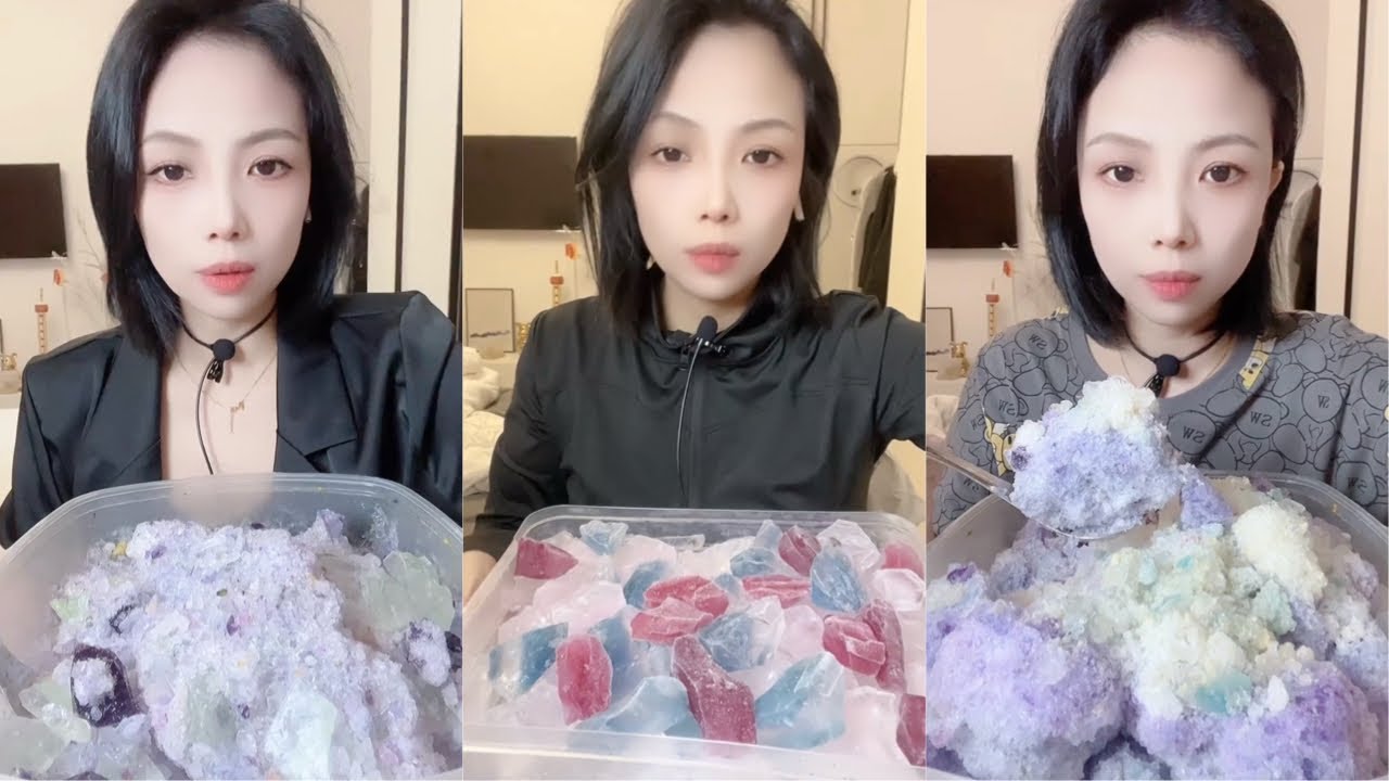 Crushed Ice Eating ASMR | Ice Eating