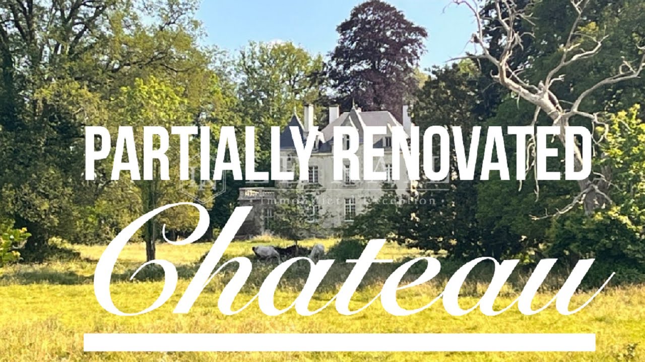 Partially Renovated Chateau For Sale