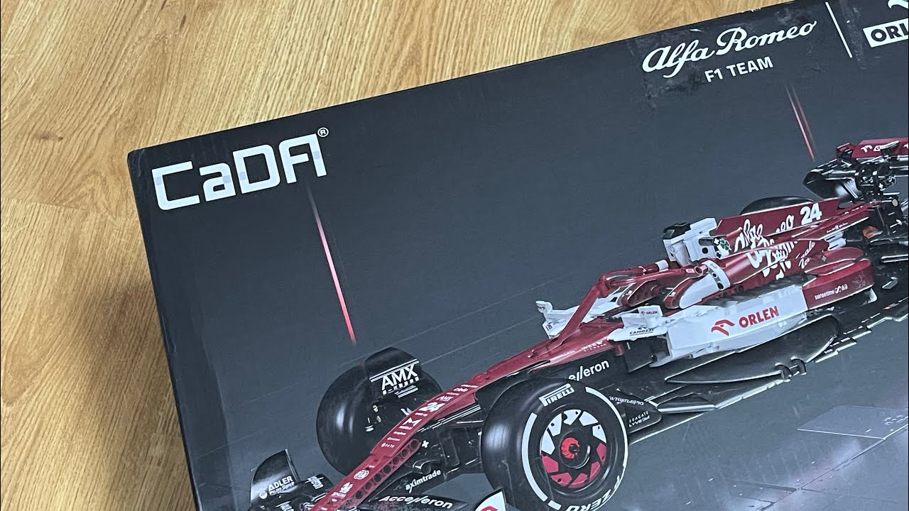 CaDA Alfa Romeo F1 Team ORLEN C42 C64005W (Set Preview)