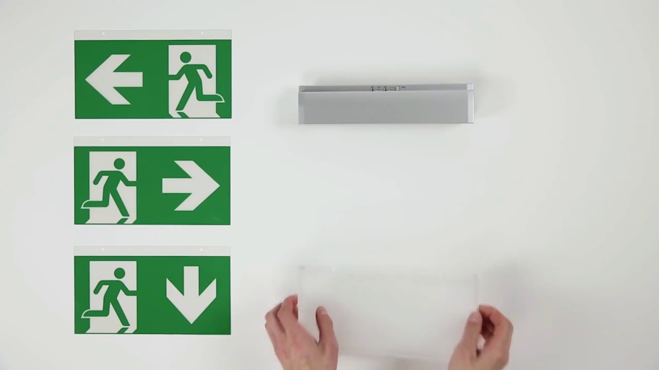 Sentier Escape Route Signalisation - Surface Wall