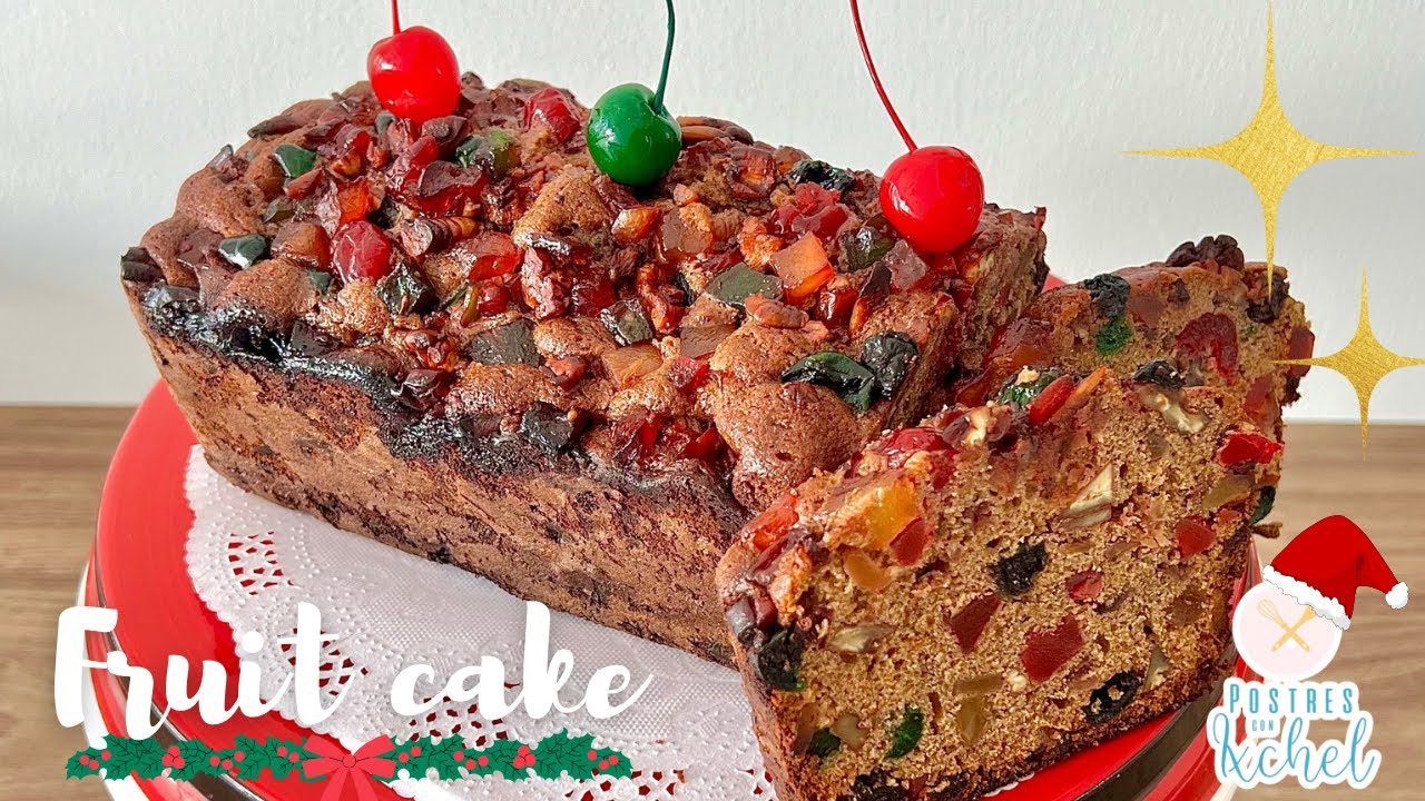 FRUIT CAKE | PASTEL DE NAVIDAD TRADICIONAL CON FRUTOS SECOS Y LICOR | POSTRES CON IXCHEL