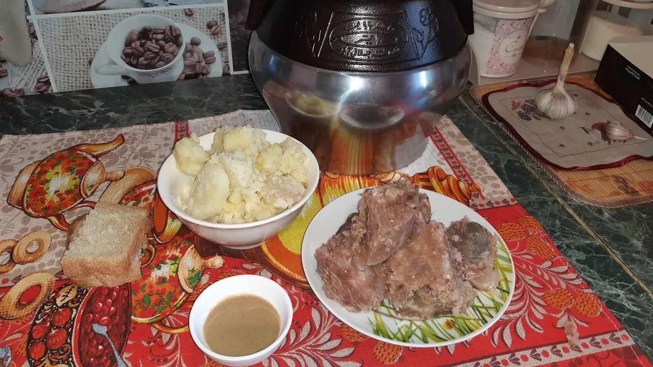 Вкусный ХОЛОДЕЦ в ЧУДЕ кастрюле 👍👍👍Деревенская еда!!!