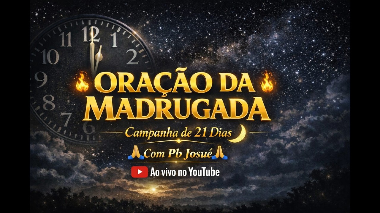 oração madrugada 11/03/2026