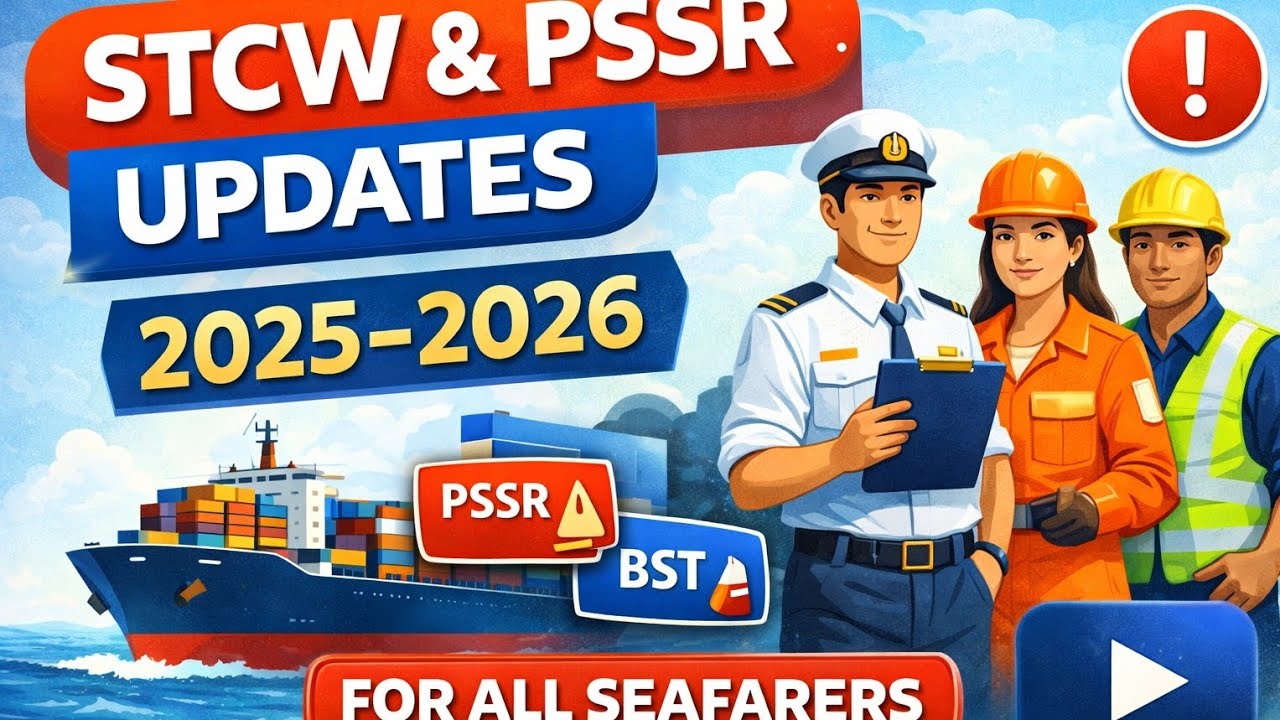 STCW & PSSR Updates 2025&ndash;2026 | MUST-KNOW Changes for All Seafarers 🚢⚠️. @Sail_With_Me 