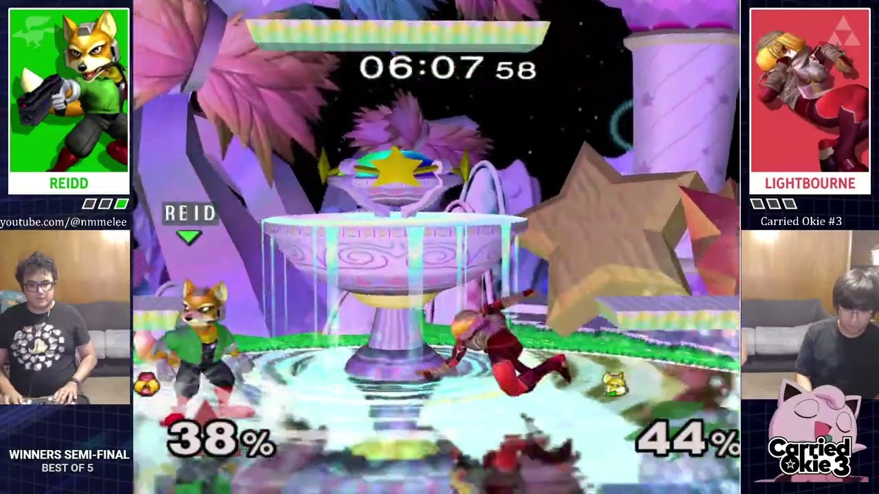 Carried-Oke #3 - Reidd (Falco) vs Lightbourne (Sheik) WS