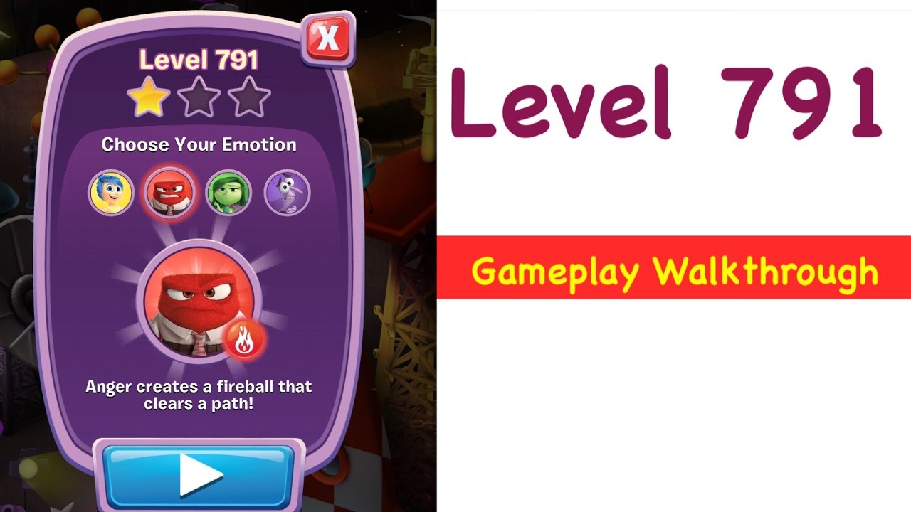 Inside Out Thought Bubbles - Level 791 - Tips and Strategy Gameplay Walkthrough