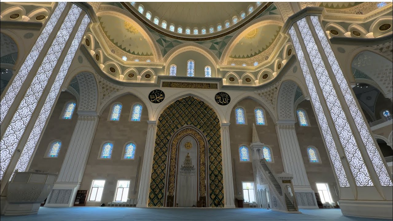 أكبر مسجد في مدينة غازي عنتاب و ثاني أكبر مسجد في تركيا 🇹🇷