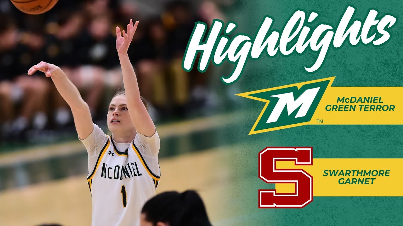 McDaniel Women's Basketball Highlights | 1-17-26 vs. Swarthmore