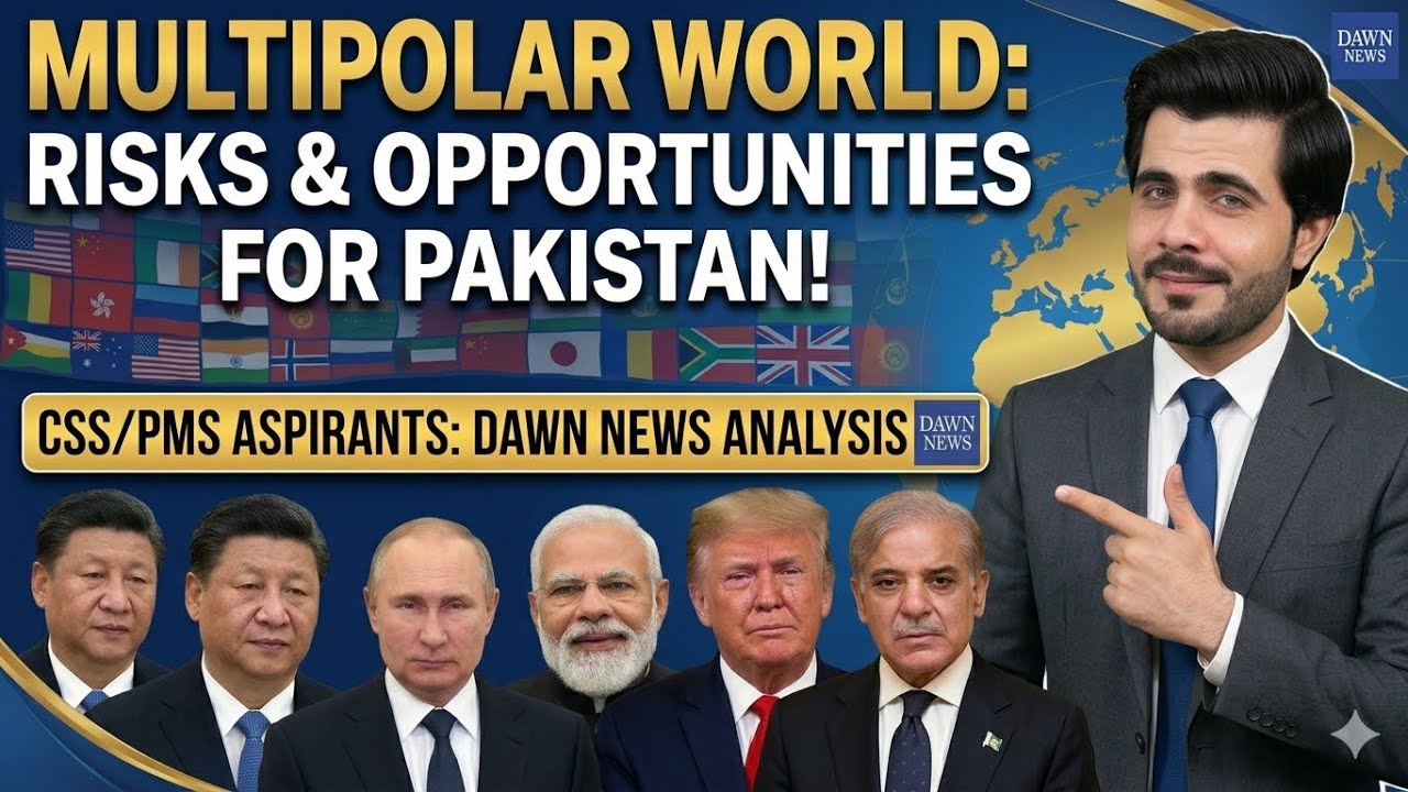 Multipolar World Order | Options for Small and Medium Powers | Dawn News | CSS/PMS | CA/PA 