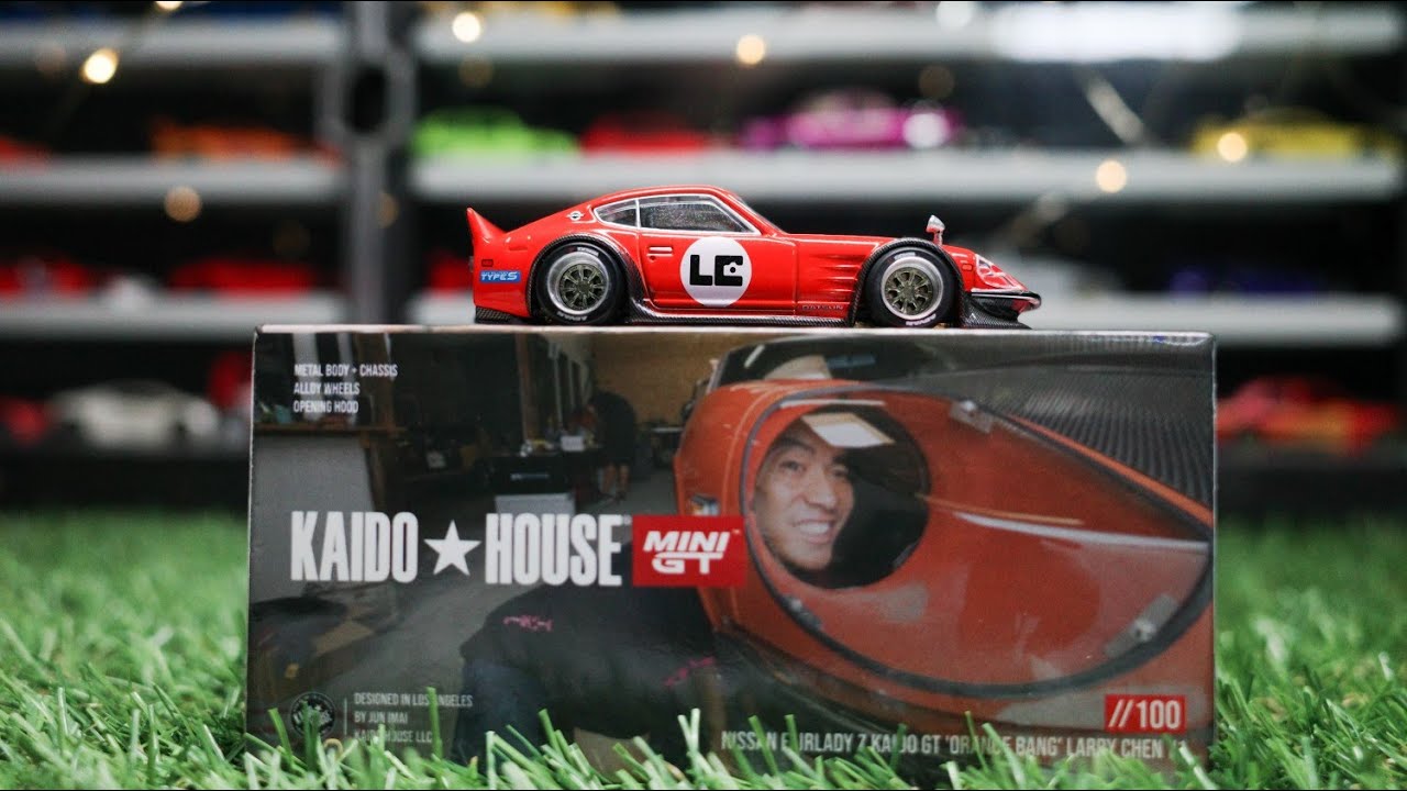 Nissan Fairlady Z Kaido GT Orange Bang Larry Chen V1 Review | Daily Dose Diecast Cars