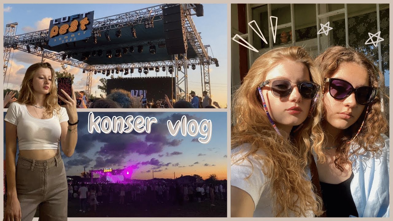 günlük vlog | luftfest, manga, fatma turgut ve ozbi konseri ❤