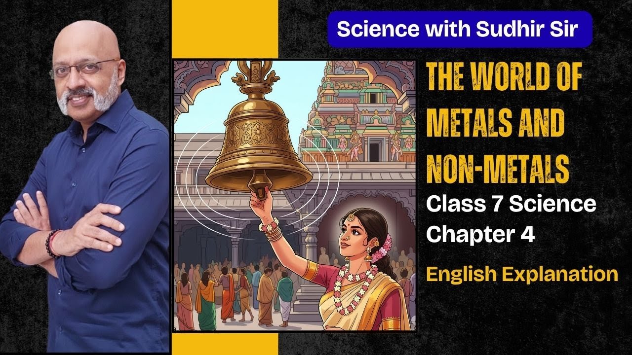 The World of Metals and Non-Metals (English Explanation) - Chapter 4 #class7science #kvs #nvs #ncert