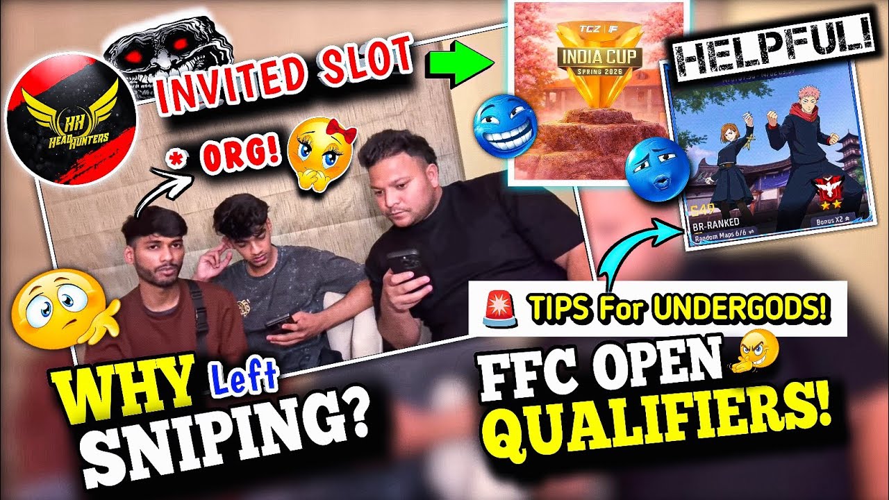 🚨 HH got invited slot in FFMIC TOP 6 Teams 🥰🔥 | X DIVINE REVEALED Special FFC QUALIFIERS Tips 🔔🤫