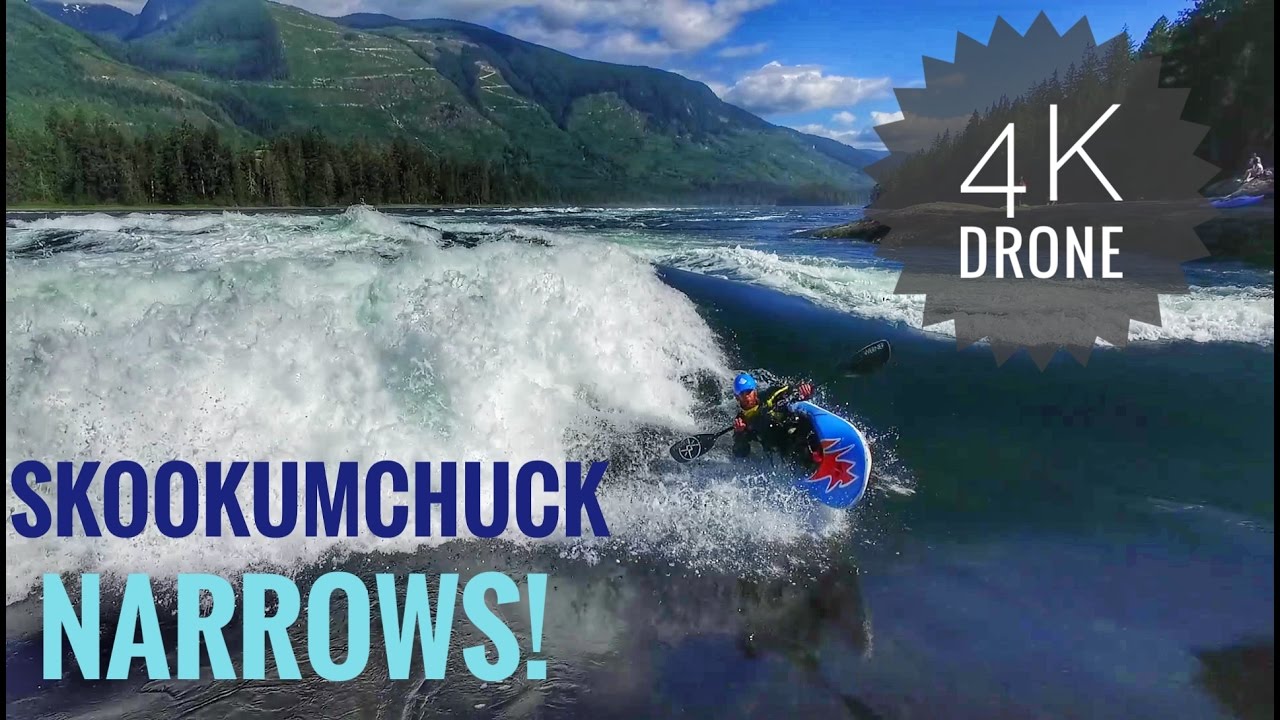 Explore BC - Kayaking The Skookumchuck Narrows in 4K