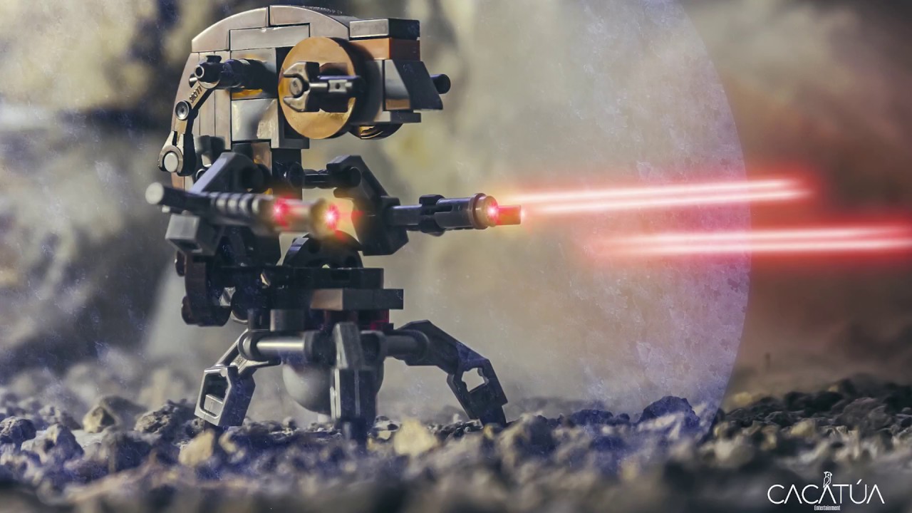 How to build a Custom Droideka - Lego Speed Build