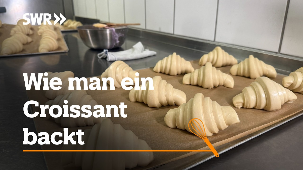 Wie man ein Croissant backt | SWR Handwerkskunst