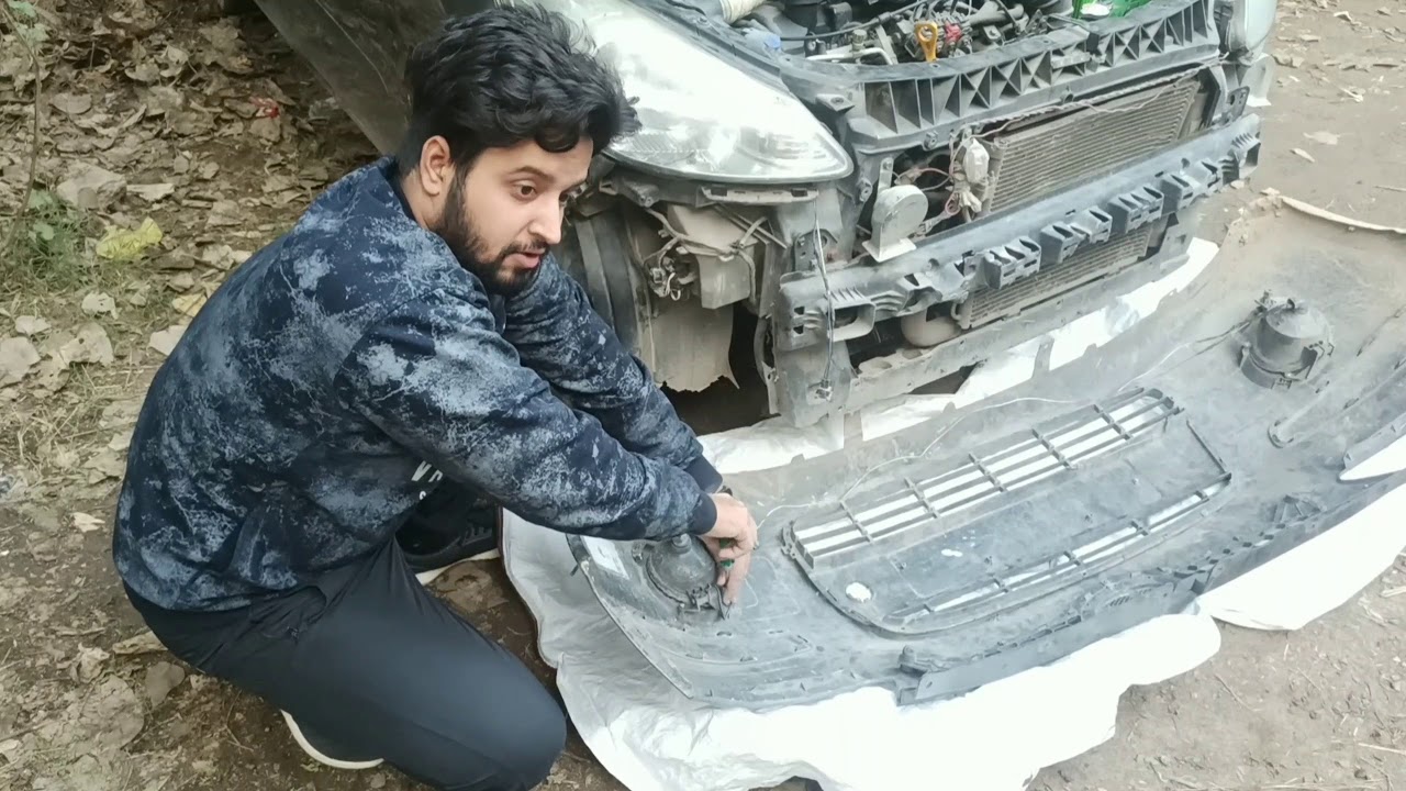 I10 Fog light installation | fog lamp installation | How to install fog lamp installation in i10