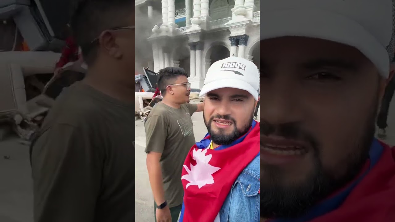 Genz Protest SinghDurbar #genz #genzrevolution #genzprotest #yograjpandey 