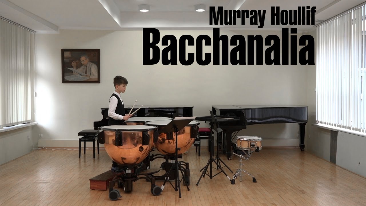 Murray Houllif - Bacchanalia z More Contest Solos for the Intermediate Timpanist