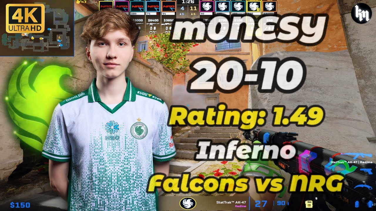 m0NESY (20-12) Falcons vs NRG (Inferno) IEM Kraków 2026 #cs2 #Falcons #m0nesy