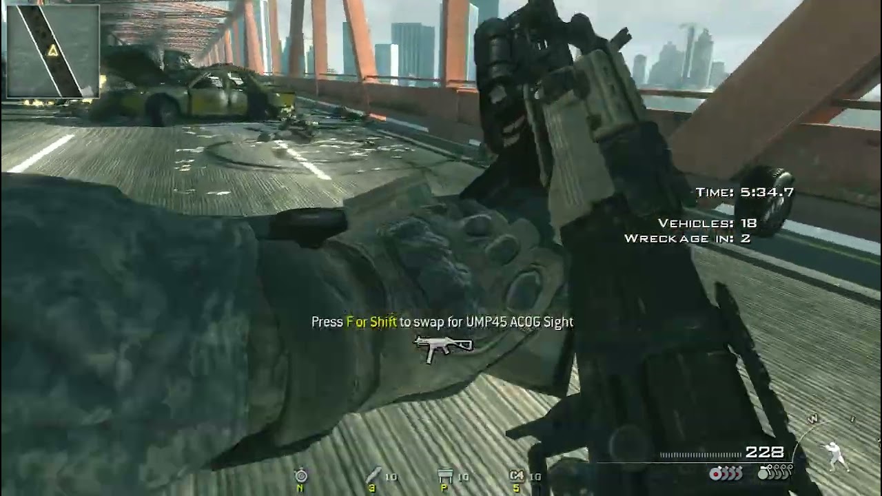GAME   MODERN WARFARE2   SPECHAL OPS   DELTA      WRECKAGE
