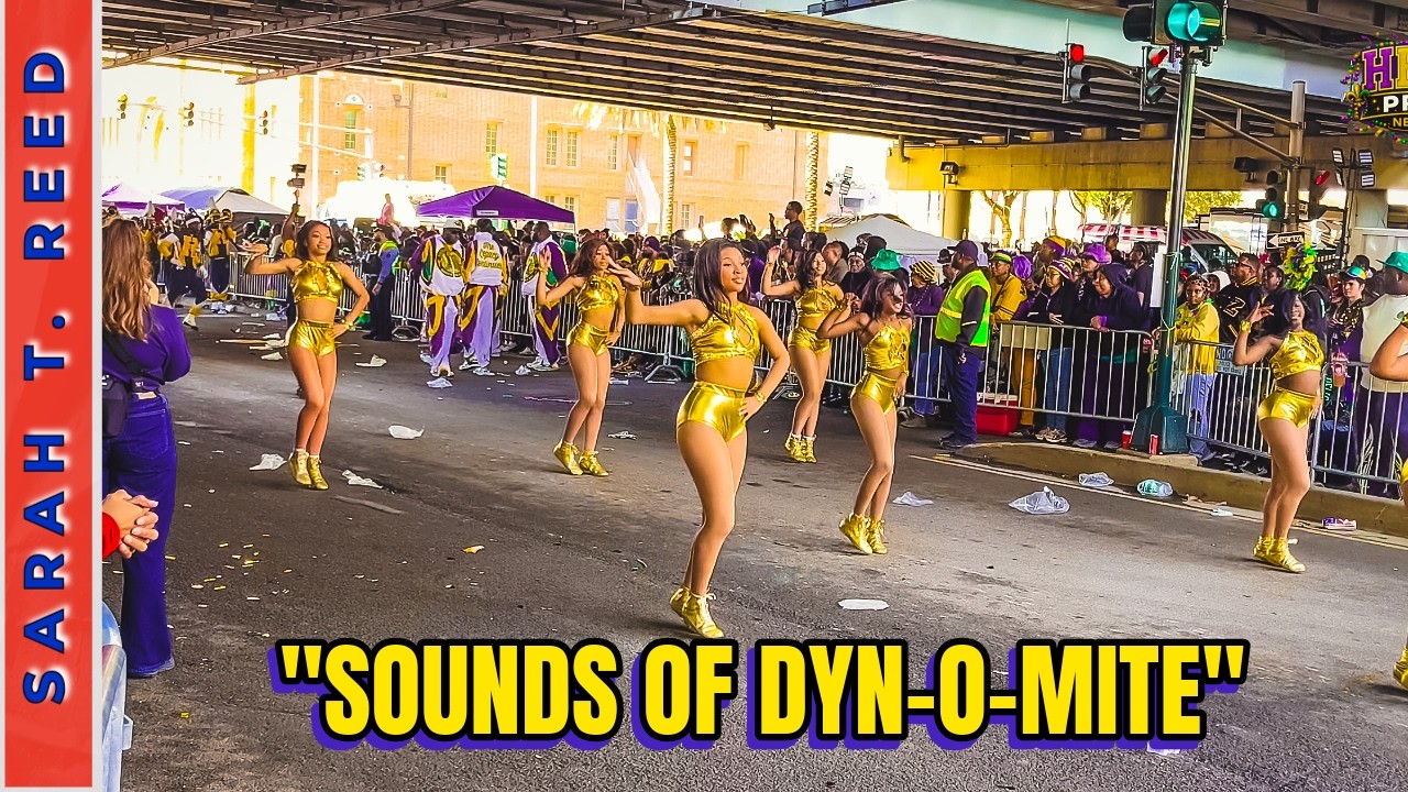 Big Easy Energy! 🎺 Sarah T. Reed Sounds of Dyn-O-Mite Shakes the Zulu Parade | Mardi Gras 2026